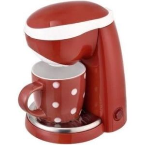 cafetiere 1 tasse rouge