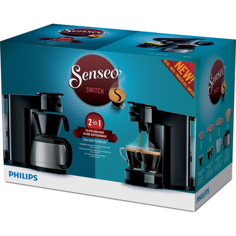 cafetiere 2 en 1 senseo