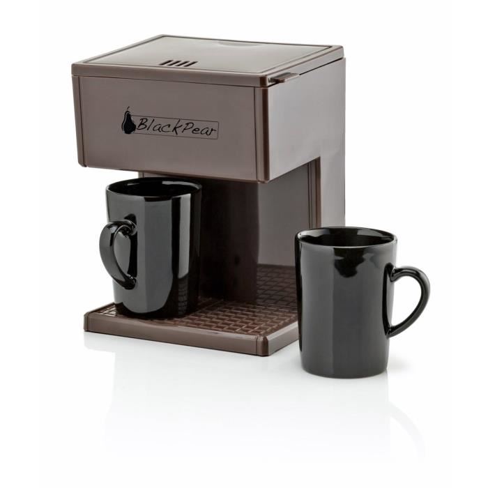 cafetiere 2 tasses black pear 700w