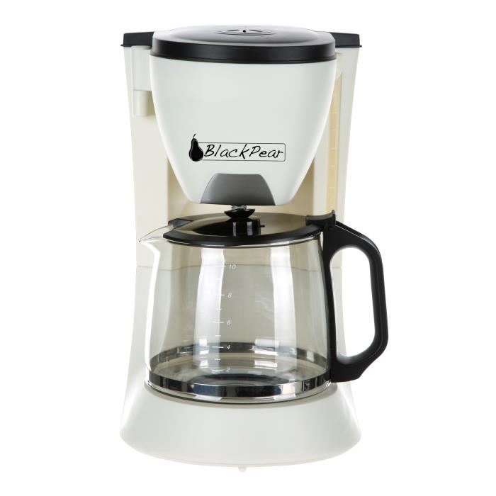 cafetiere 2 tasses black pear 700w