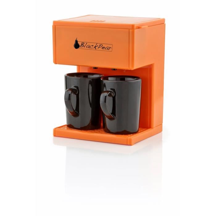 cafetiere 2 tasses black pear 700w