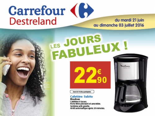 cafetiere 6 tasses carrefour