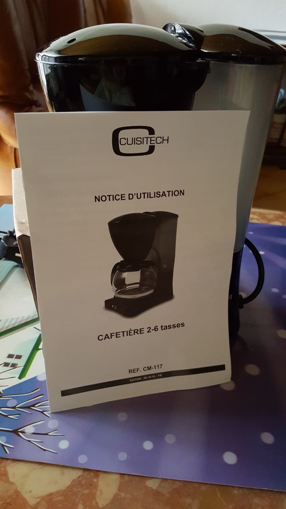cafetiere 6 tasses cuisitech