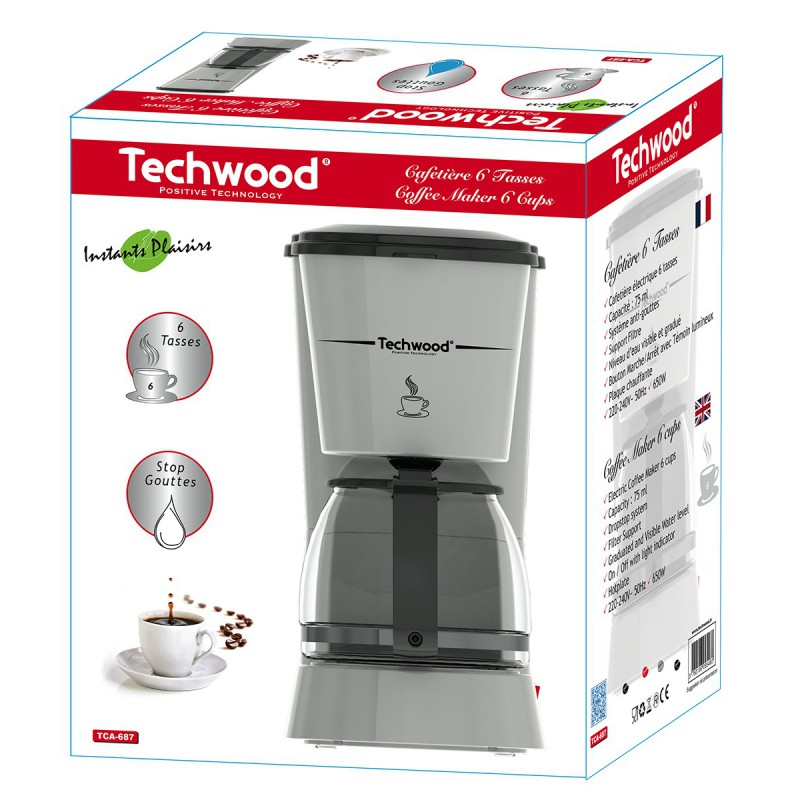 cafetiere 6 tasses programmable