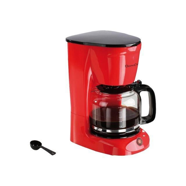 cafetiere 6 tasses rouge