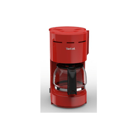cafetiere 6 tasses rouge