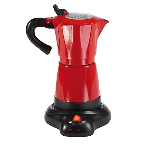 cafetiere 6 tasses rouge