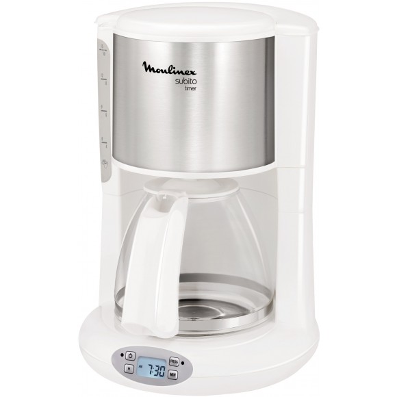 cafetiere blanche