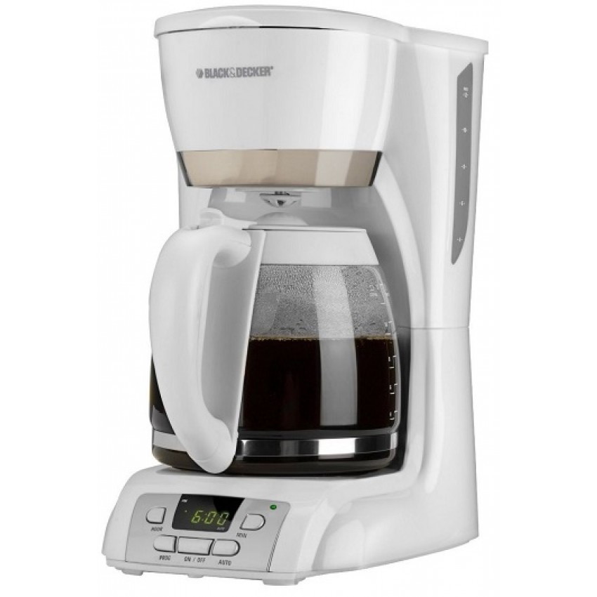 cafetiere blanche