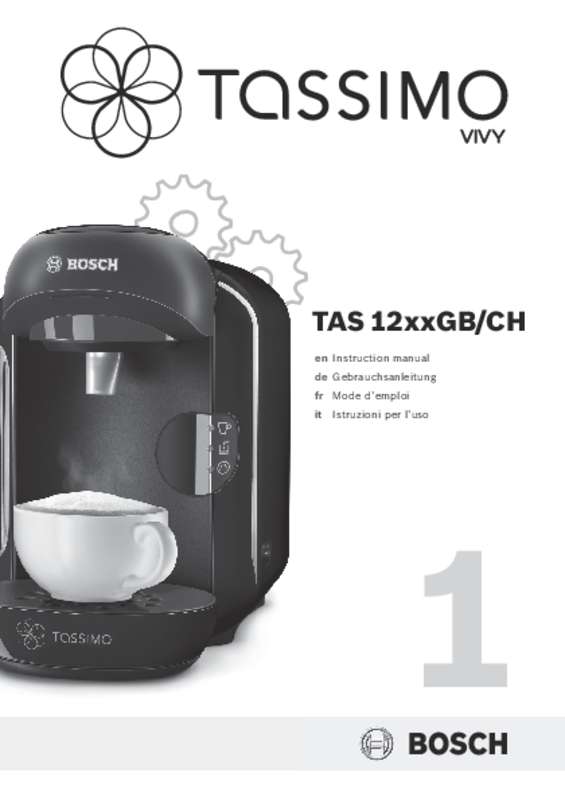 cafetiere bosch comment ca marche