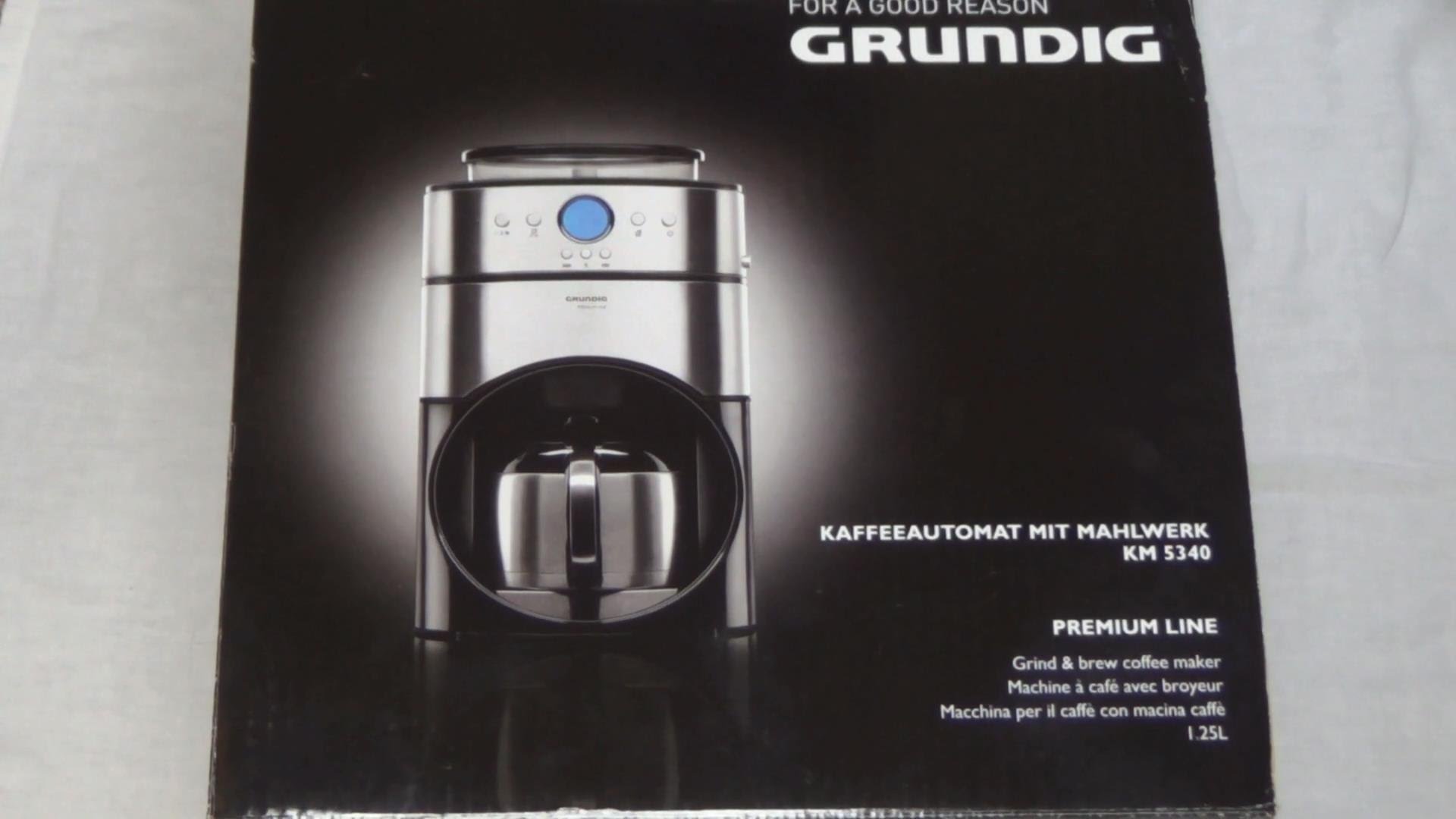 cafetiere grundig premium line