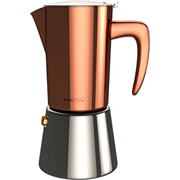 cafetiere italienne cuivre
