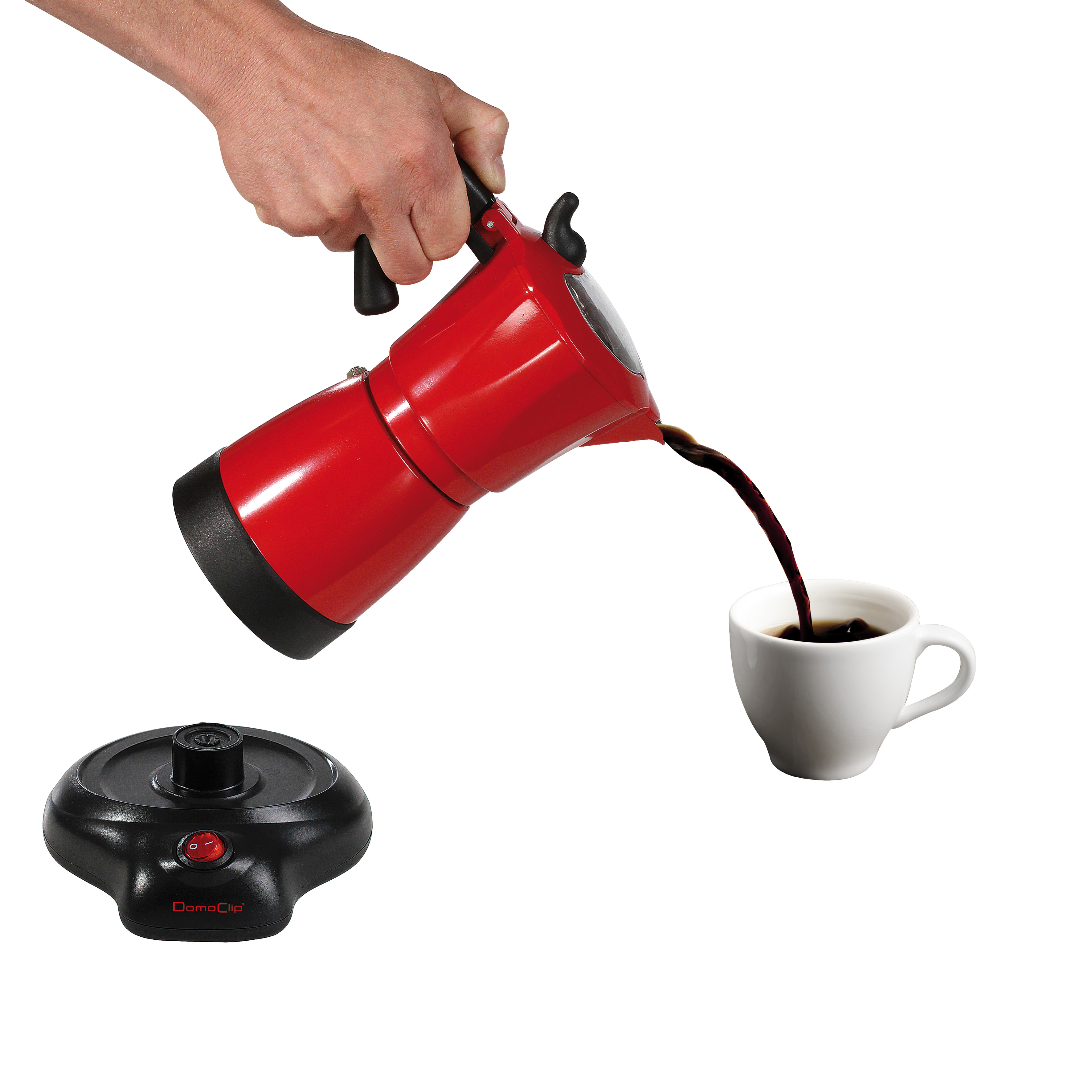 cafetiere italienne electrique domoclip