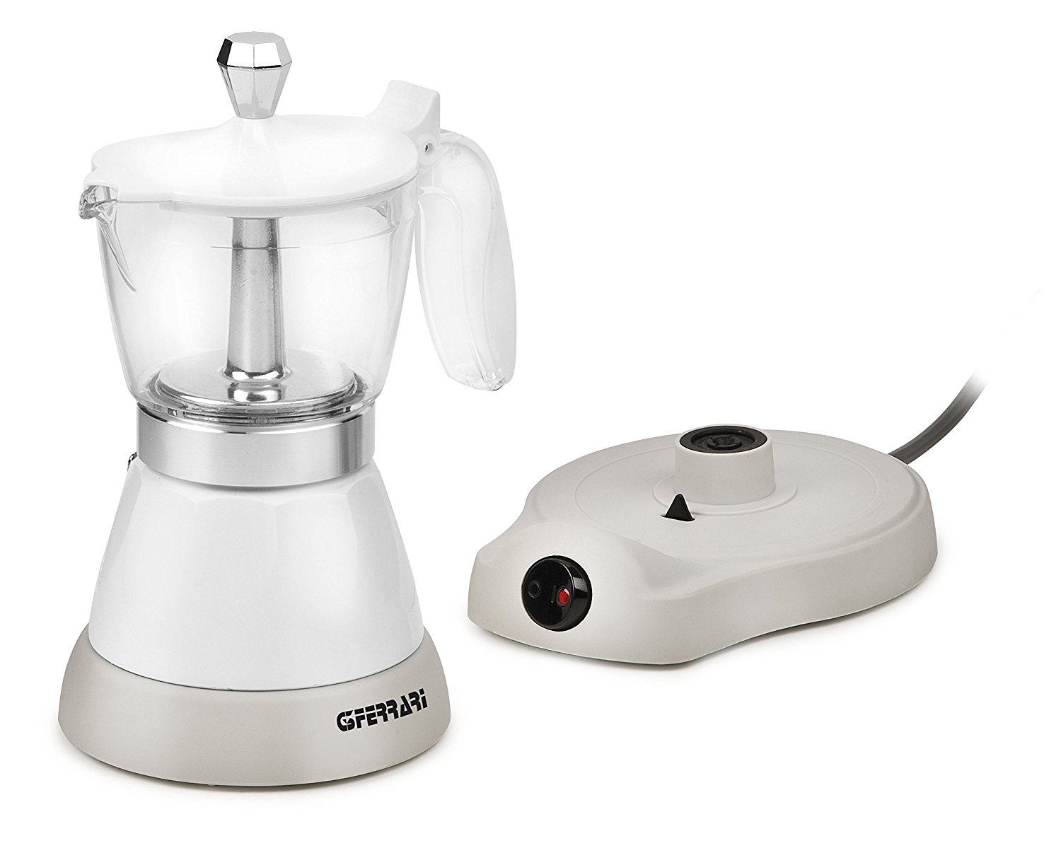 cafetiere italienne electrique moka aroma blanc 1358 ariete