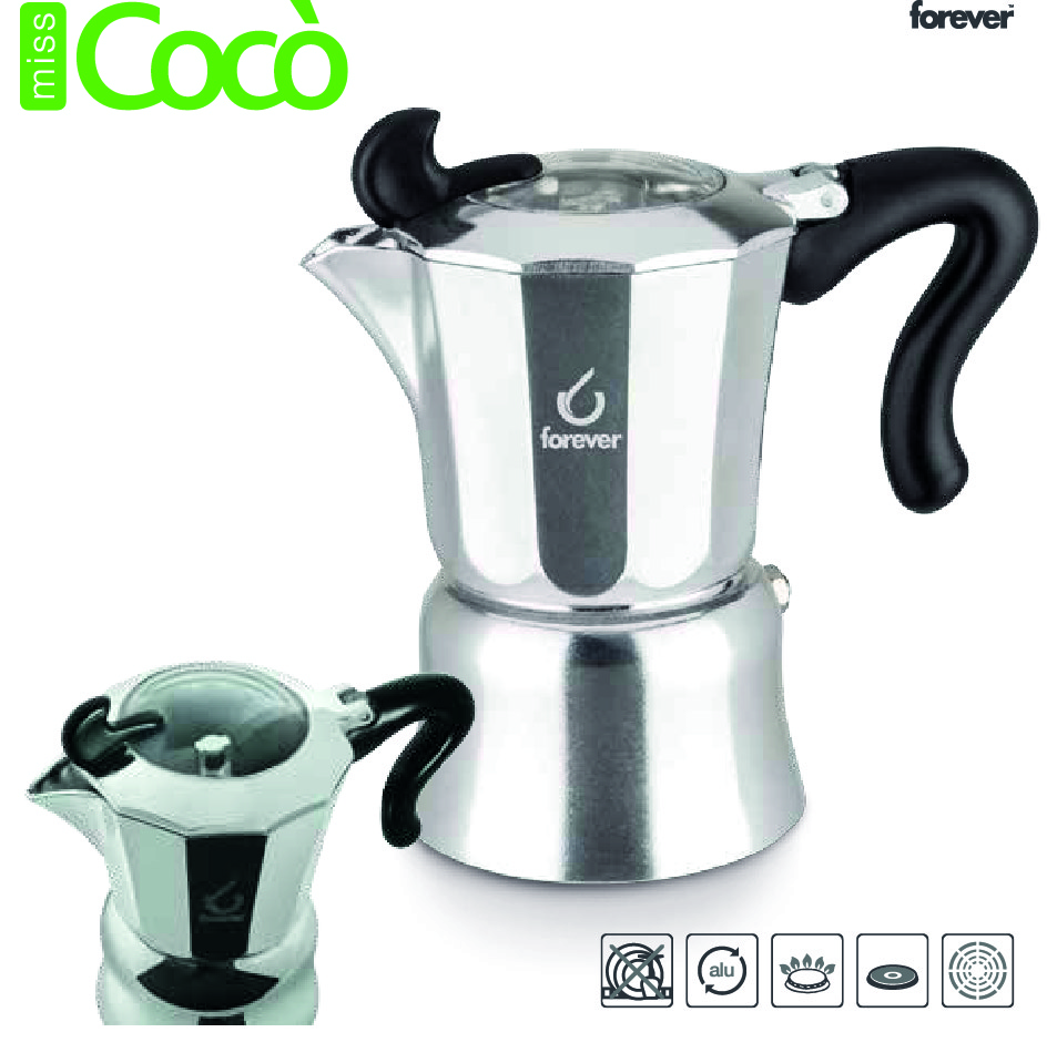 cafetiere italienne feu doux