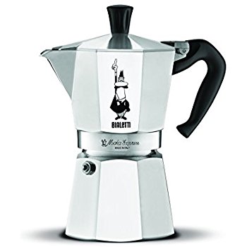cafetiere italienne gout metallique