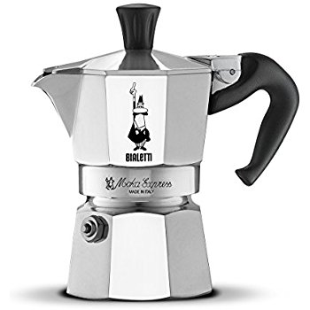 cafetiere italienne gout metallique