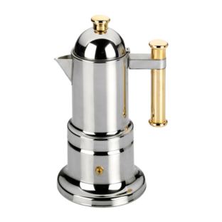 cafetiere italienne inox 4 tasses vev vigano kontessa