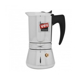 cafetiere italienne inox 6 tasses vev vigano kontessa