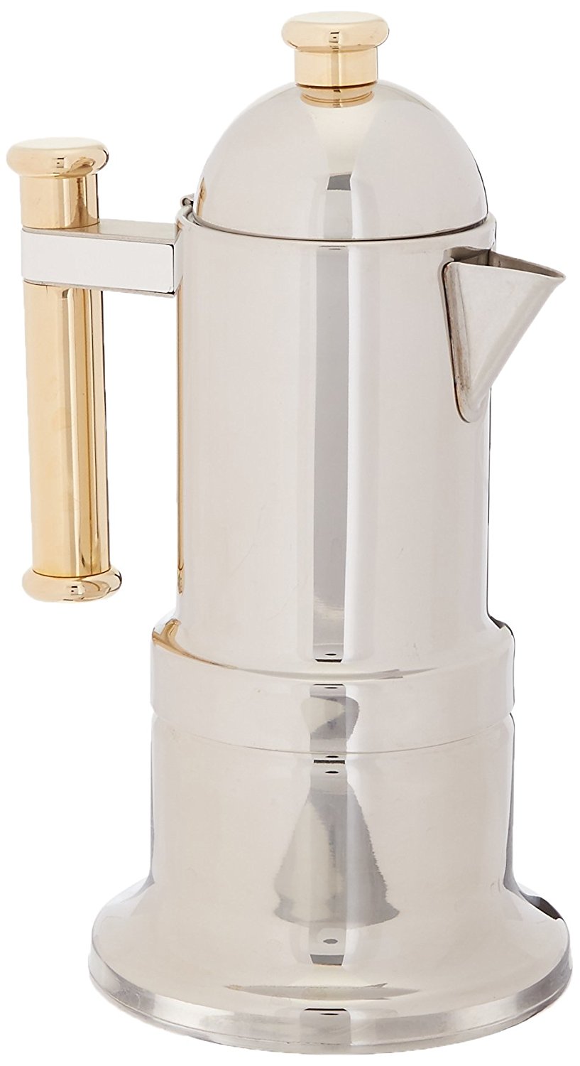 cafetiere italienne inox 6 tasses vev vigano kontessa
