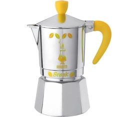 cafetiere italienne jaune