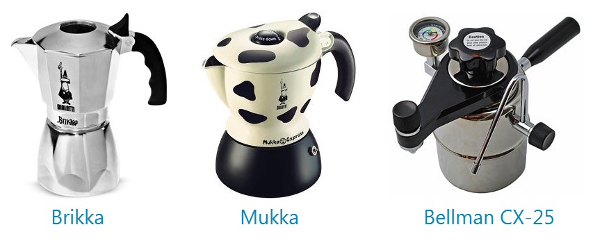cafetiere italienne lait