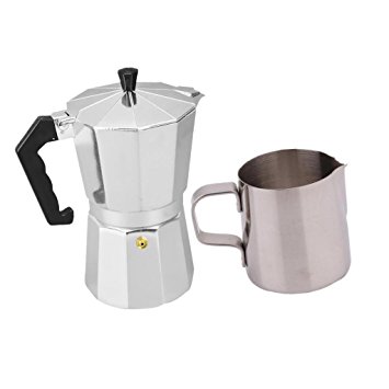 cafetiere italienne lait