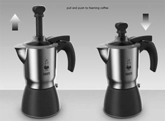 cafetiere italienne moka crem bialetti - 3 tasses