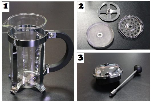 cafetiere italienne montage