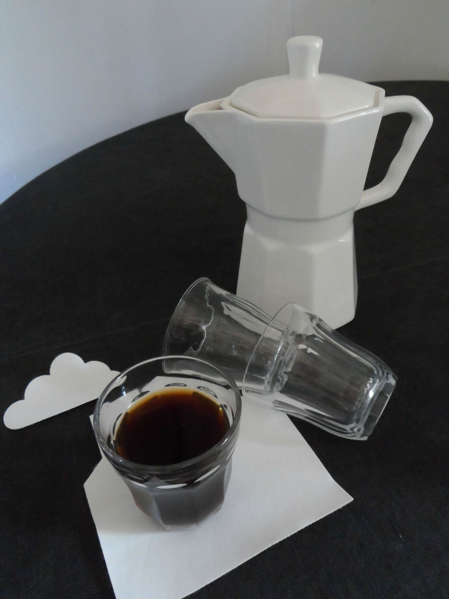 cafetiere italienne porcelaine