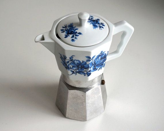 cafetiere italienne porcelaine