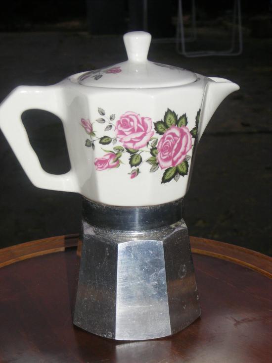 cafetiere italienne porcelaine