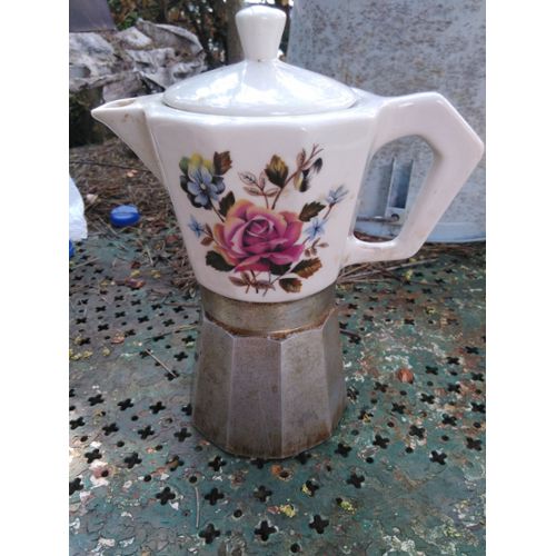cafetiere italienne porcelaine