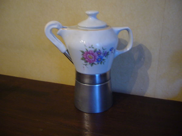 cafetiere italienne porcelaine
