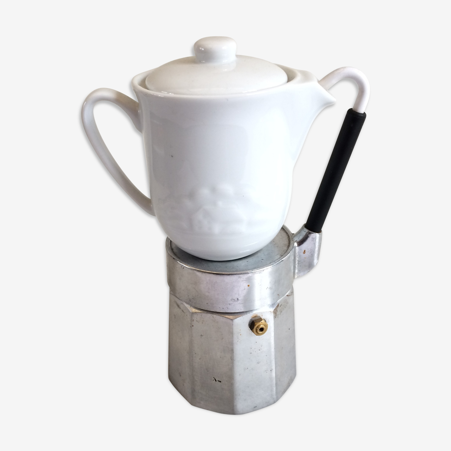 cafetiere italienne porcelaine