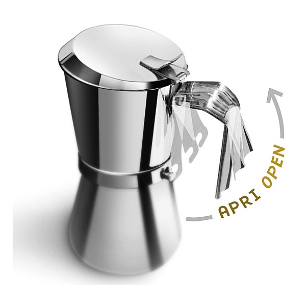 cafetiere italienne tout inox