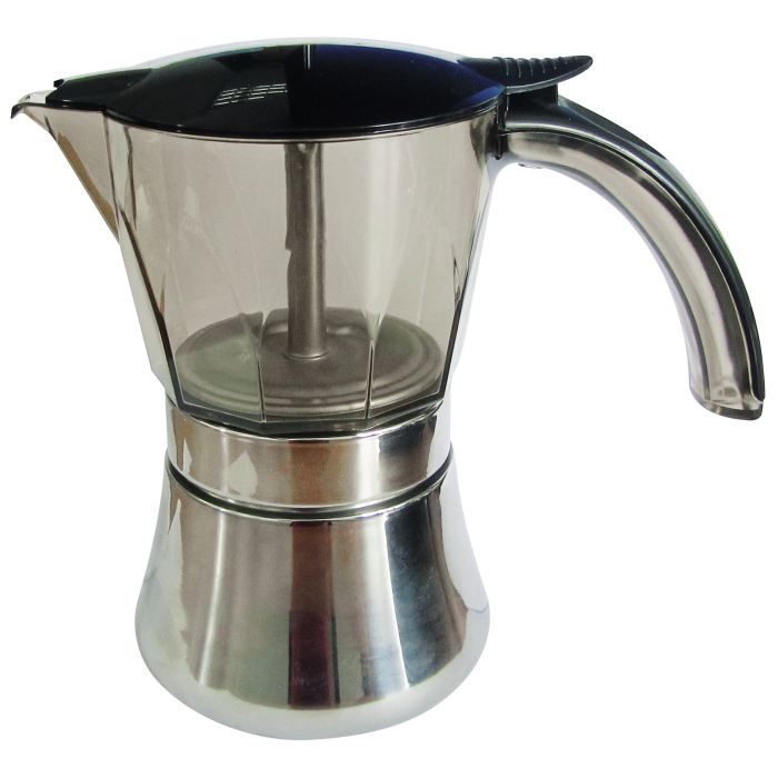 cafetiere italienne transparente