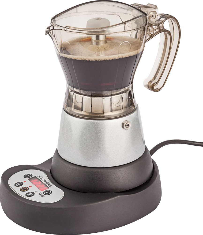 cafetiere italienne transparente