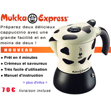 cafetiere italienne vache