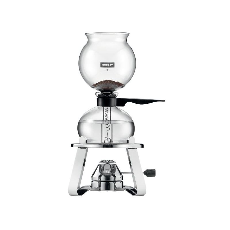 cafetiere italienne verre et inox