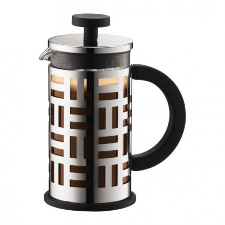 cafetiere italienne verre et inox