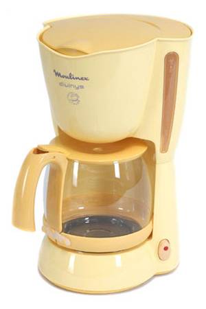 cafetiere jaune
