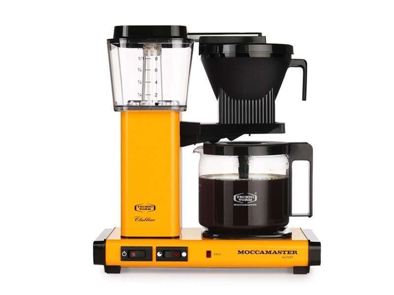 cafetiere jaune
