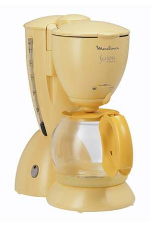 cafetiere jaune