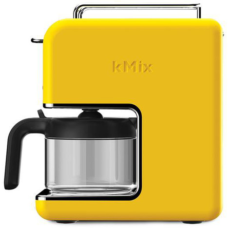 cafetiere jaune