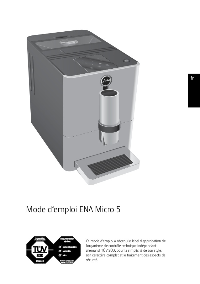 cafetiere jura ena 5