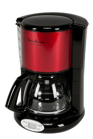 cafetiere moulinex rouge