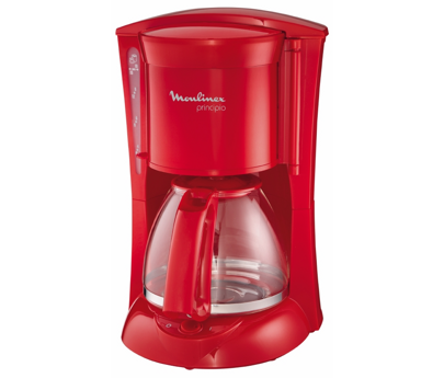 cafetiere moulinex rouge