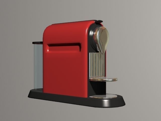 cafetiere nespresso 3d