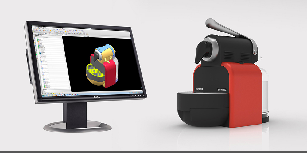 cafetiere nespresso 3d
